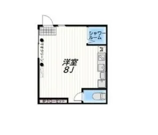 FLAT山王【1階】の間取り