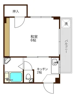 メゾン雨宮【3階】の間取り