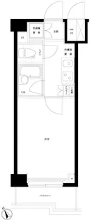 ルーブル南池袋【9階】の間取り