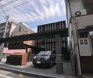 ブランネージュ二条城北【1階】の外観