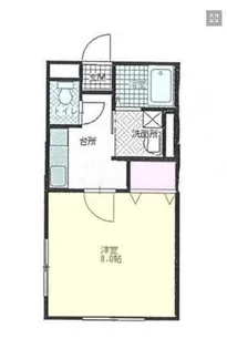 サクラハイムI【1階】の間取り