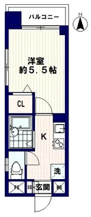 花見橋偉丈夫庵【3階】の間取り