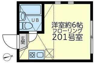 ユナイト山手リトレックの杜【2階】の間取り