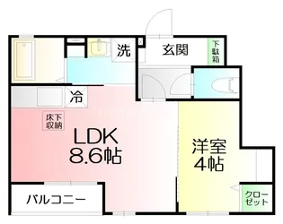 DEANEIGE【1階】の間取り