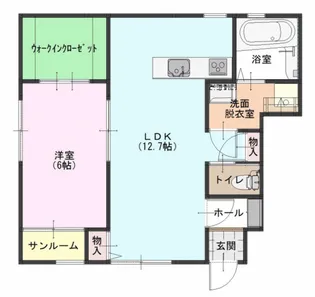 アンデス【1階】の間取り