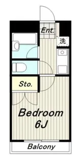 サンノーブル大塚【1階】の間取り