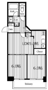 ルイシャトレ高島平【5階】の間取り