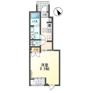グランドコートIV【1階】の間取り