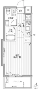 カーサラスク目白台【1階】の間取り