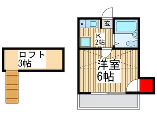 Y・Oハイツ【1階】の間取り