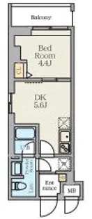 Alivis篠崎【1階】の間取り