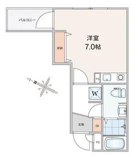 ブライトガーデン【3階】の間取り