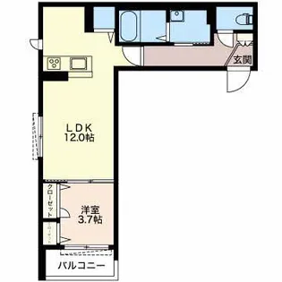 well-being【3階】の間取り