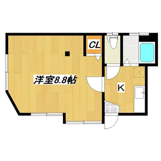 立石パレス【1階】の間取り