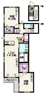 M・M・HARYNK【2階】の間取り