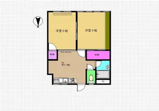 浅岡第2ビル【5階】の間取り