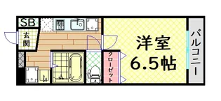 Willdo難波wII【9階】の間取り