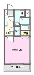 MAISON SOLEIL II【4階】の間取り