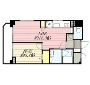 ミリアレジデンス上池袋II【8階】の間取り