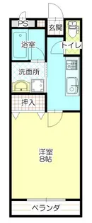 エクセレンス・リバー【3階】の間取り