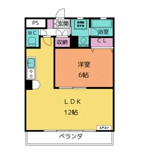 Ringwood(リングウッド)【4階】の間取り