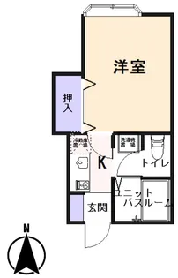 信開セルーラ開発I【2階】の間取り