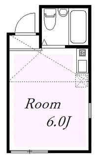 ユナイト黄金町 カルロス・ポンセ【1階】の間取り