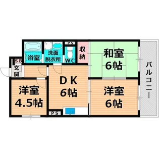 森岡ビル【3階】の間取り