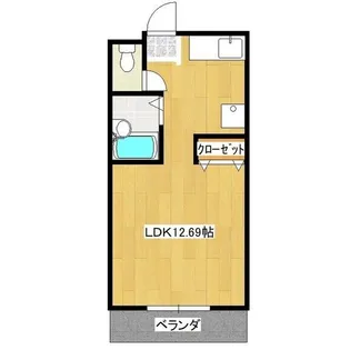 サンフローラB【1階】の間取り