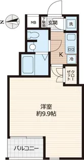 Beverly Homes 赤塚公園II【4階】の間取り