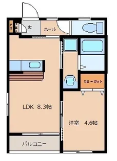 サクラレジデンス【2階】の間取り