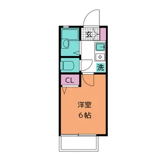 ルネ東長崎【1階】の間取り