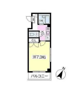 ベイコートII【3階】の間取り