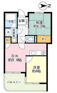メゾン・ド・ヴェール【3階】の間取り