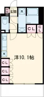 KDXレジデンス学芸大学【2階】の間取り