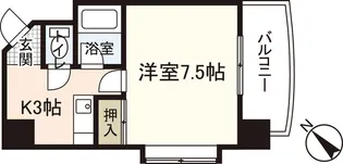 アーバン田部III【4階】の間取り