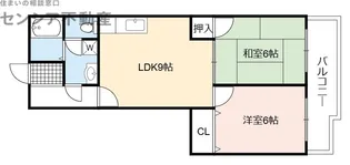 エルトレスB【1階】の間取り
