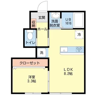 MONTE【1階】の間取り