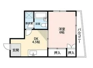 Eight BuildingI【2階】の間取り