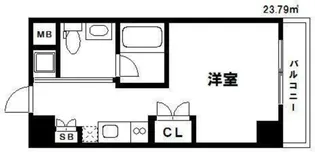 リヴィエールシャン【4階】の間取り