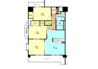 M&E【4階】の間取り