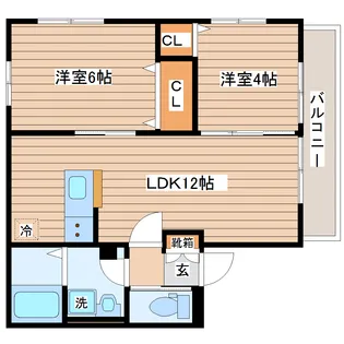 ポタジェ【1階】の間取り