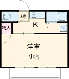 シーグレイス東中野【1階】の間取り