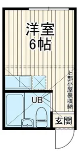ユナイト大岡エミリア・プッチ【1階】の間取り