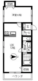 カーサII【2階】の間取り