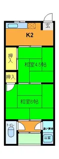 豊栄ハイツ【1階】の間取り