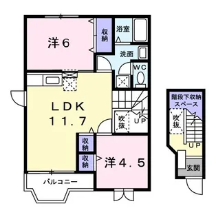 モルティIII【2階】の間取り
