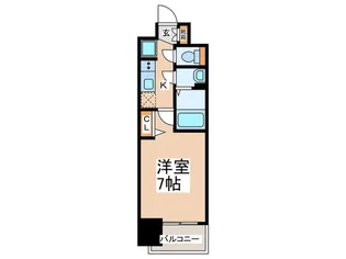 アドバンス大阪ベイココナ【12階】の間取り