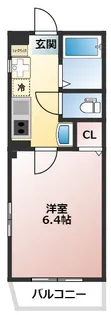 エスパースリュミエール赤羽西が丘【2階】の間取り