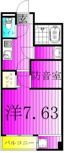 SKリデンテ白井笹塚II【2階】の間取り